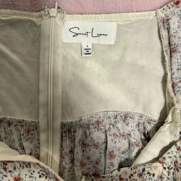 Sweet Lemon Women's Shirt Size Large - Picture 2 of 3